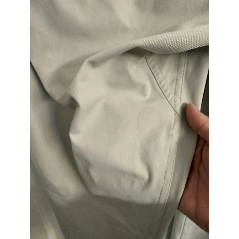 Lululemon Men 33 ABC Pants Cream Chino Classic Stretch Golf Preppy Travel Casual